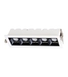 Light Prestige Solar oprawa podtynkowa biała LED IP20 LP-0406/5RS WH Light Prestige Solar oprawa podtynkowa biała LED IP20 LP-0406/5RS WH