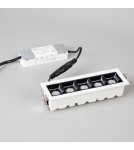 Light Prestige Solar oprawa podtynkowa biała LED IP20 LP-0406/5RS WH Light Prestige Solar oprawa podtynkowa biała LED IP20 LP-0406/5RS WH