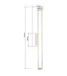 Light Prestige Kinkiet Linea LED CCT IP44 biały LP-0510/1W-61 WH Light Prestige Kinkiet Linea LED CCT IP44 biały LP-0510/1W-61 WH