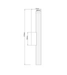 Light Prestige Kinkiet Linea LED CCT IP44 biały LP-0510/1W-61 WH Light Prestige Kinkiet Linea LED CCT IP44 biały LP-0510/1W-61 WH