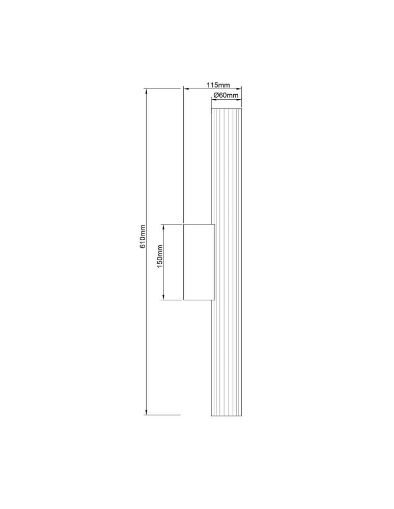Light Prestige Kinkiet Linea LED CCT IP44 biały LP-0510/1W-61 WH Light Prestige Kinkiet Linea LED CCT IP44 biały LP-0510/1W-61 WH