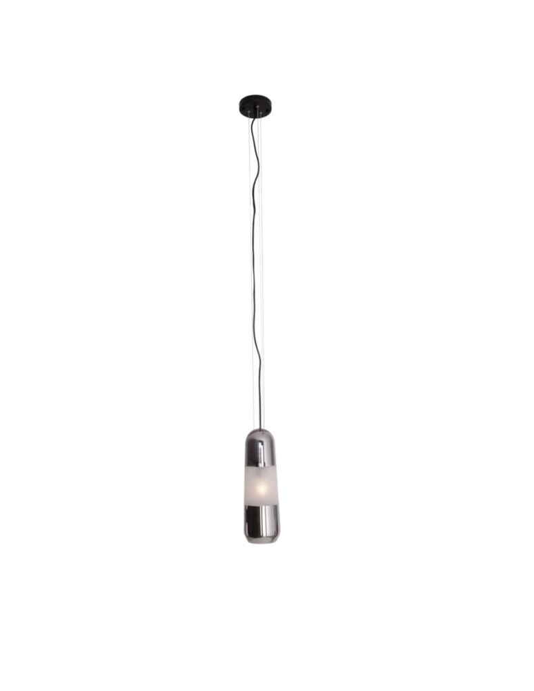Maxlight Lampa Wisząca Mauri 1 Smoky Glass P0590