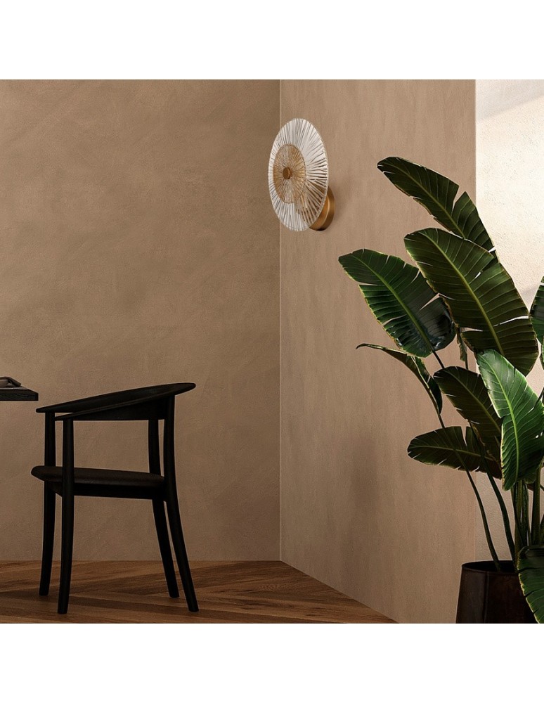 Maytoni Aster Ścienna E14 1x40W Złoty MOD007WL-01G Maytoni Aster Ścienna E14 1x40W Złoty MOD007WL-01G