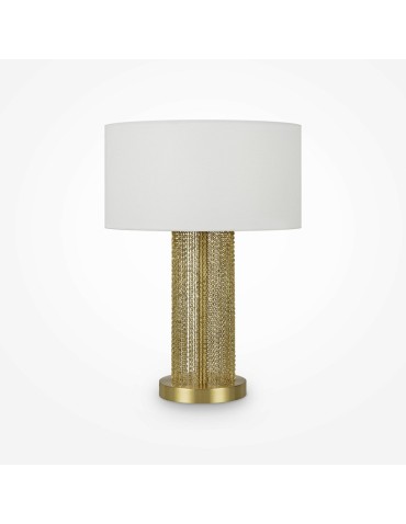 Maytoni Impressive Lampa Stołowa 1xE27 40W Złoty MOD151TL-01G