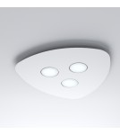 Lampy sufitowe - Nowodvorski ORGANIC Sufitowa Plafon Max moc 3x12W GX53  Biały 8304 - product 2