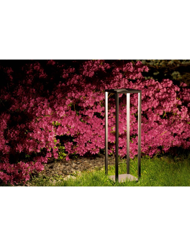Lampy ogrodowe stojące - Nowodvorski SYMMETRY LED Zewnętrzna Słupek Max moc 7W LED IP54 Grafitowy 8180 - product kolory-swiatla.pl 3