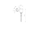 Lampy ogrodowe wbijane w ziemię (z klinem) - Nowodvorski TUBINGS M ZewnętrznaLampy gruntowe Max moc 35W GU10 IP54 Czarny 8161 - product 2