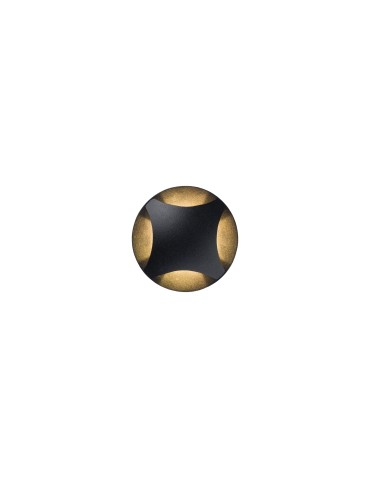 Nowodvorski PAT LED Zewnętrzna Ścienna Wbudowana Max moc 3W LED IP65 Czarny 8162 - product 2