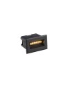 Nowodvorski BAY LED Zewnętrzna Ścienna Wbudowana Max moc 3W LED IP65 Czarny 8164
