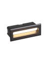 Nowodvorski BAY LED Zewnętrzna Ścienna Wbudowana Max moc 5W LED IP65 Czarny 8165