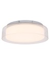 Nowodvorski PAN LED M Sufitowa Plafon Max moc 17W LED IP44 Chrom 8174