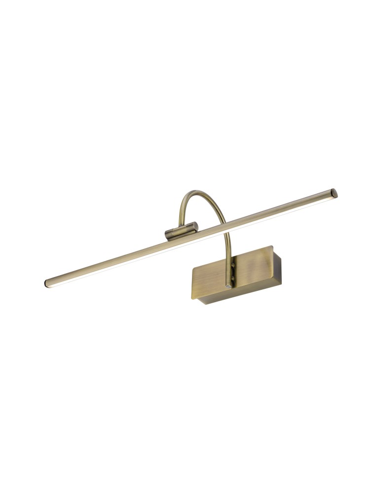 Nowodvorski GIOTTO LED M Ścienna Kinkiet obrazowe Max moc 13W LED Antyczny mosiądz 8170 Nowodvorski GIOTTO LED M Ścienna Kinkiet obrazowe Max moc 13W LED Antyczny mosiądz 8170