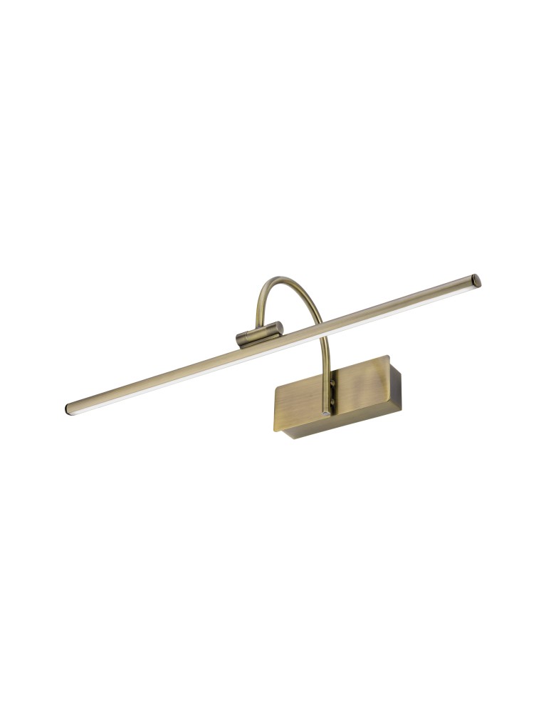 Nowodvorski GIOTTO LED M Ścienna Kinkiet obrazowe Max moc 13W LED Antyczny mosiądz 8170 Nowodvorski GIOTTO LED M Ścienna Kinkiet obrazowe Max moc 13W LED Antyczny mosiądz 8170