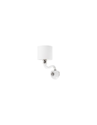 Nowodvorski NEWPORT Ścienna Kinkiet Max moc 1x40W E14  Biały 8157
