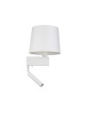 Nowodvorski CHILLIN Ścienna Kinkiet z włącznikiem Max moc 40W, 1x10W only LED E27, G9  Biały 8216