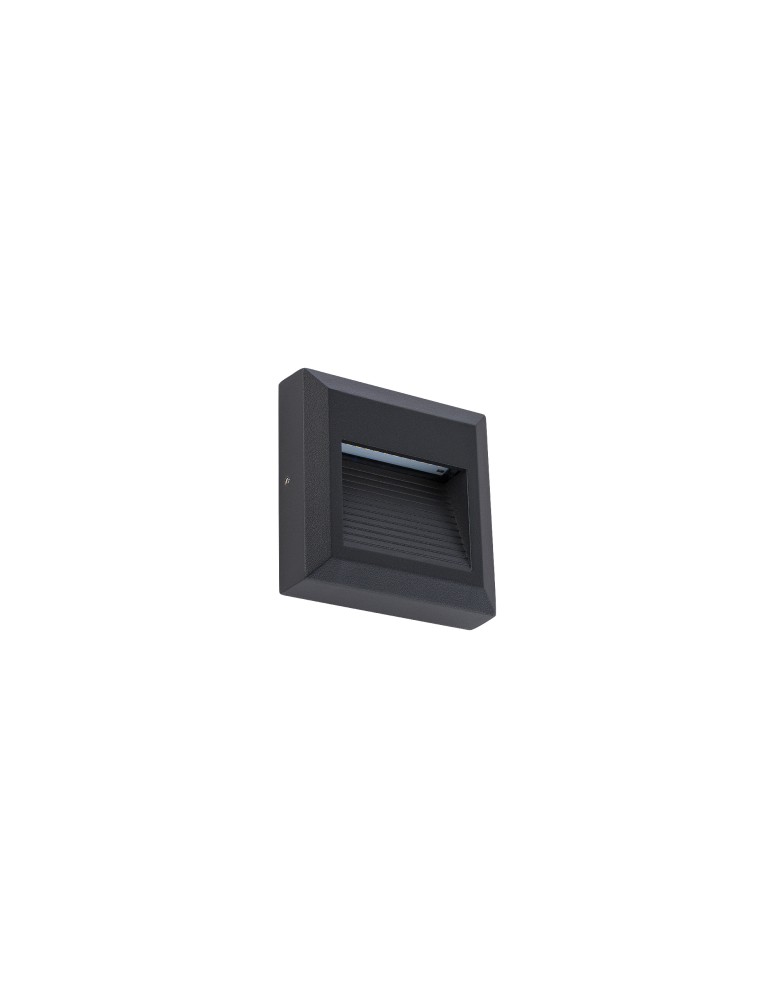 Nowodvorski SIDEWALK SQUARE LED Zewnętrzna Ścienna Natynkowa Max moc 1,6W LED IP54 Czarny 8148 Nowodvorski SIDEWALK SQUARE LED Zewnętrzna Ścienna Natynkowa Max moc 1,6W LED IP54 Czarny 8148