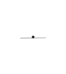 Kinkiety łazienkowe - Nowodvorski PIN LED S Ścienna Kinkiet obrazowe Max moc 6W LED IP44 Czarny 8127 - product 1