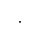 Kinkiety łazienkowe - Nowodvorski PIN LED S Ścienna Kinkiet obrazowe Max moc 6W LED IP44 Czarny 8127 - product 3