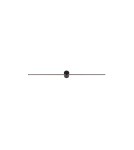 Kinkiety łazienkowe - Nowodvorski PIN LED M Ścienna Kinkiet obrazowe Max moc 10W LED IP44 Czarny 8128 - product 3