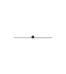 Kinkiety łazienkowe - Nowodvorski PIN LED M Ścienna Kinkiet obrazowe Max moc 10W LED IP44 Czarny 8128 - product 4