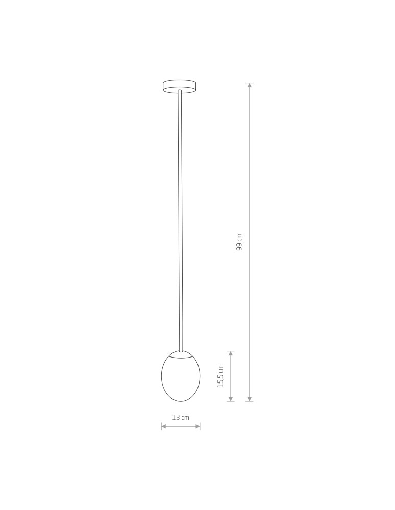 Nowodvorski ICE EGG A Sufitowa Wisząca Max moc 25W G9 IP44 Czarny 8124