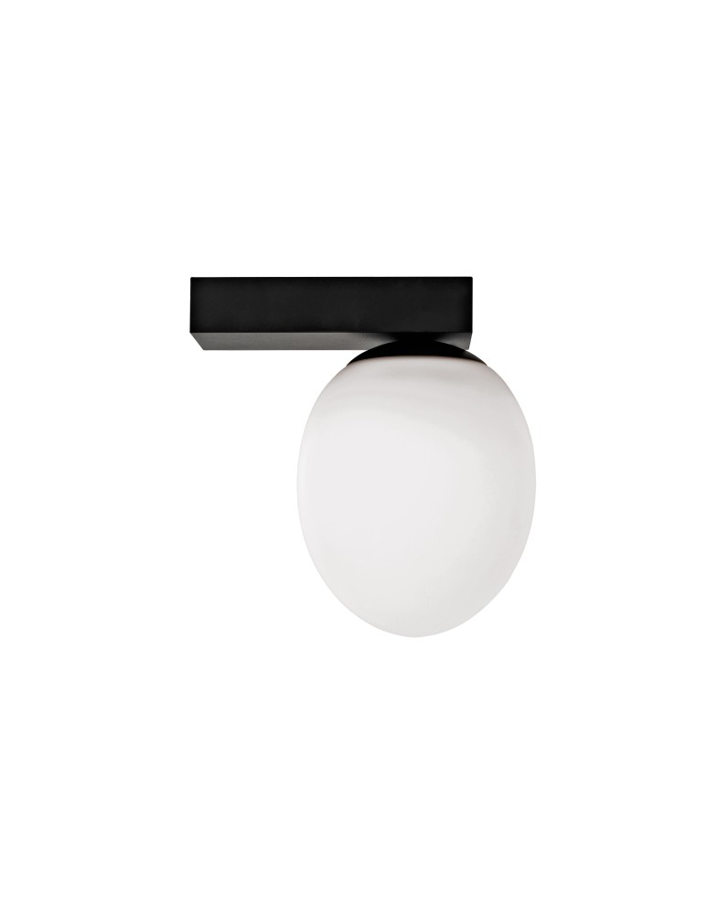 Nowodvorski ICE EGG C Ścienna Kinkiet Max moc 25W G9 IP44 Czarny 8132