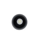 Oprawy sufitowe na wymienne źródło światła - Nowodvorski HALO Spot Natynkowa Max moc 10W only LED GU10  Czarny 8196 - product 3