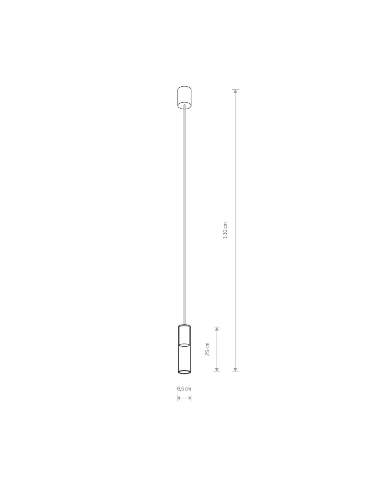 Nowodvorski CYLINDER M Sufitowa Wisząca Max moc 10W only LED GU10 Transparentny 7868 Nowodvorski CYLINDER M Sufitowa Wisząca Max moc 10W only LED GU10 Transparentny 7868