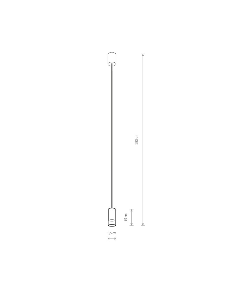 Nowodvorski CYLINDER S Sufitowa Wisząca Max moc 10W only LED GU10 Transparentny 7870 Nowodvorski CYLINDER S Sufitowa Wisząca Max moc 10W only LED GU10 Transparentny 7870