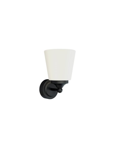 Nowodvorski BALI Ścienna Kinkiet Max moc 1x25W E14 IP44 Czarny 8053