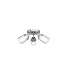 Lampy sufitowe łazienkowe - Nowodvorski VISTA Sufitowa Plafon/Przysufitowa Max moc 3x25W only LED G9 IP44 Chrom 8050 - product 1