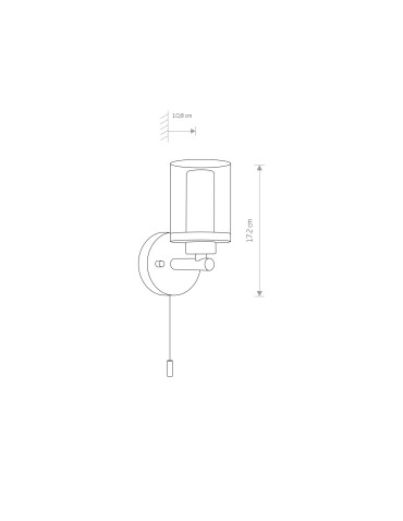 Nowodvorski VISTA Ścienna Kinkiet Max moc 1x25W only LED G9 IP44 Chrom 8051 - produkt 2