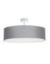 Nowodvorski VIOLET Sufitowa Plafon/Przysufitowa Max moc 25W only LED E27  Szary 7960