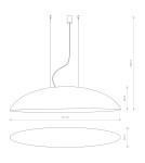 Nowodvorski CANOE Sufitowa Wisząca Max moc 5x40W E27  Czarny 7926 Nowodvorski CANOE Sufitowa Wisząca Max moc 5x40W E27  Czarny 7926