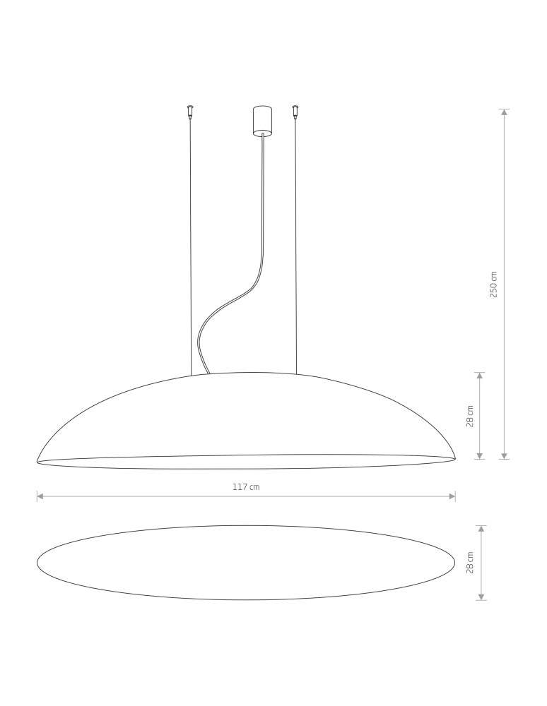 Nowodvorski CANOE Sufitowa Wisząca Max moc 5x40W E27  Czarny 7926 Nowodvorski CANOE Sufitowa Wisząca Max moc 5x40W E27  Czarny 7926