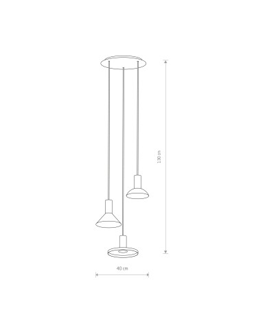 Nowodvorski HERMANOS Sufitowa Wisząca Max moc 10W only LED GU10  Czarny 8030 - produkt 2