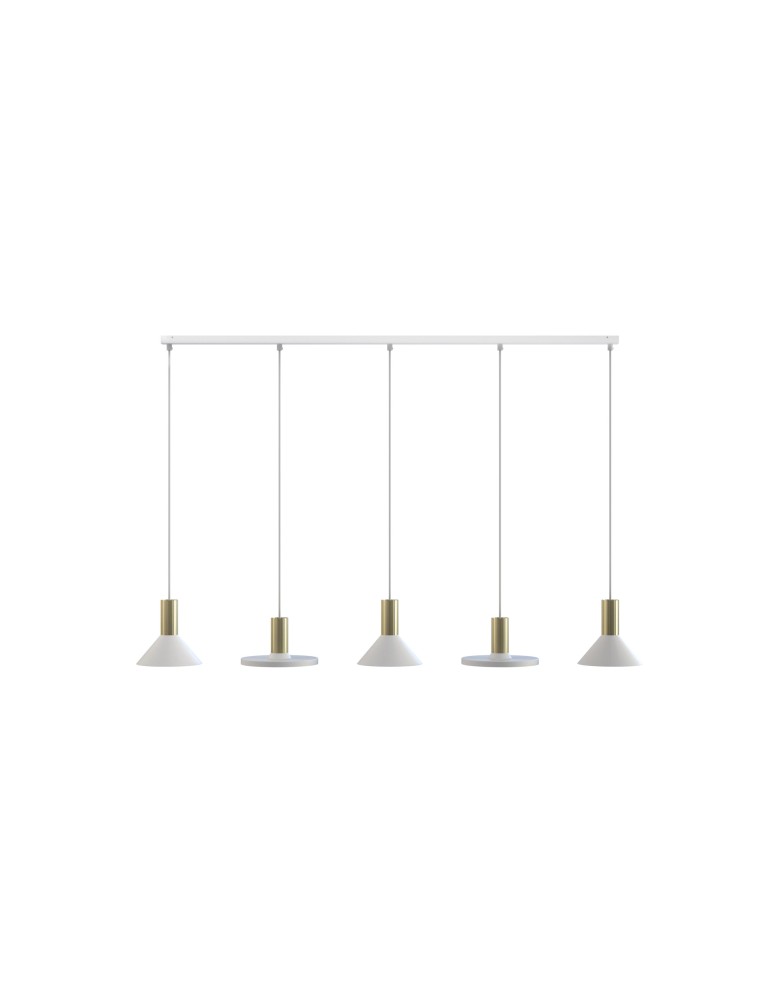 Nowodvorski HERMANOS Sufitowa Wisząca Max moc 10W only LED GU10  Biały 8033