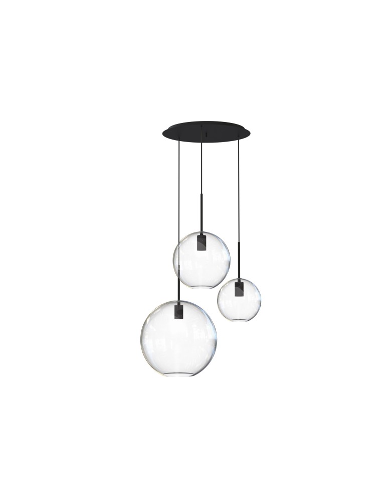 Nowodvorski SPHERE Sufitowa Wisząca Max moc 40W E27  Transparentny 7788