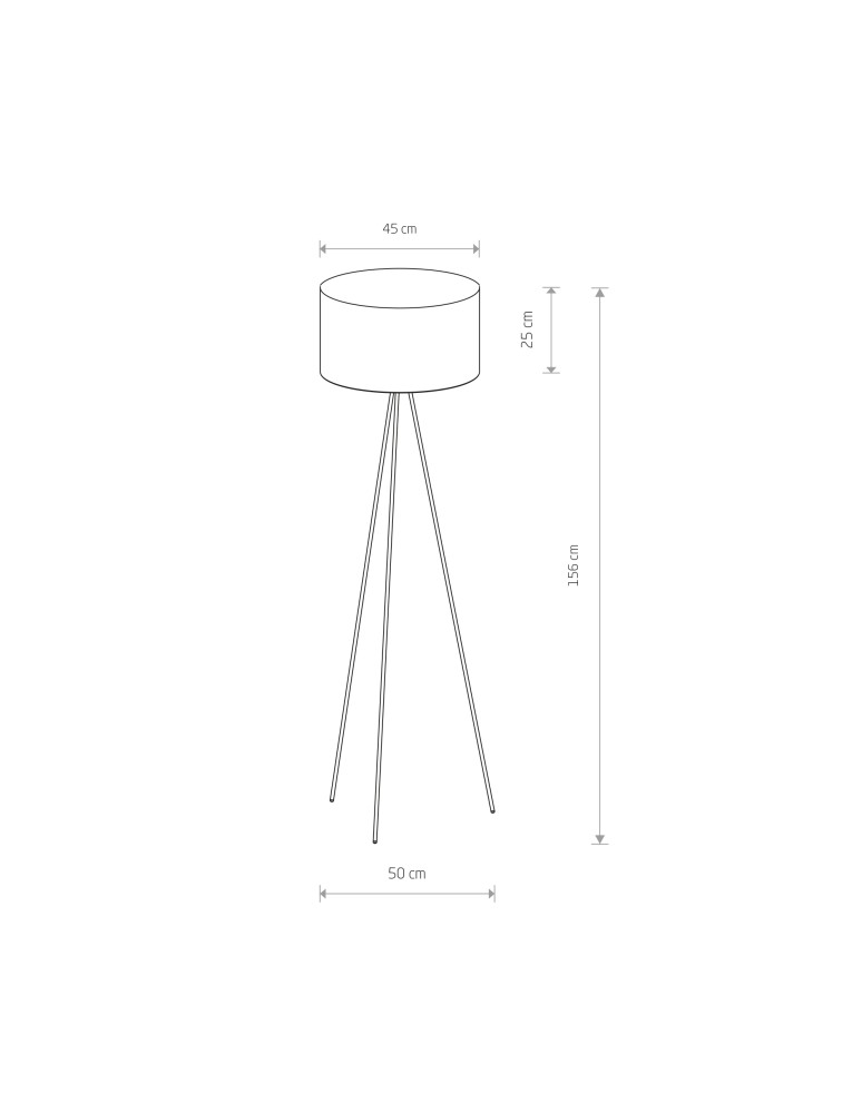 Lampy podłogowe trójnóg - Nowodvorski CADILAC Podłogowa Max moc 40W E27  Czarno-Złoty 7991 - product kolory-swiatla.pl 2