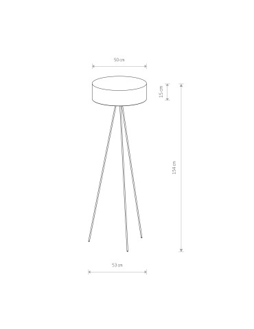 Nowodvorski CADILAC Podłogowa Max moc 25W only LED E27  Biały 7990 - produkt 2