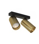 Lampy sufitowe reflektory - Nowodvorski MONO Reflektor/Spot Max moc 10W only LED GU10  Mosiądz 7782 - product 1
