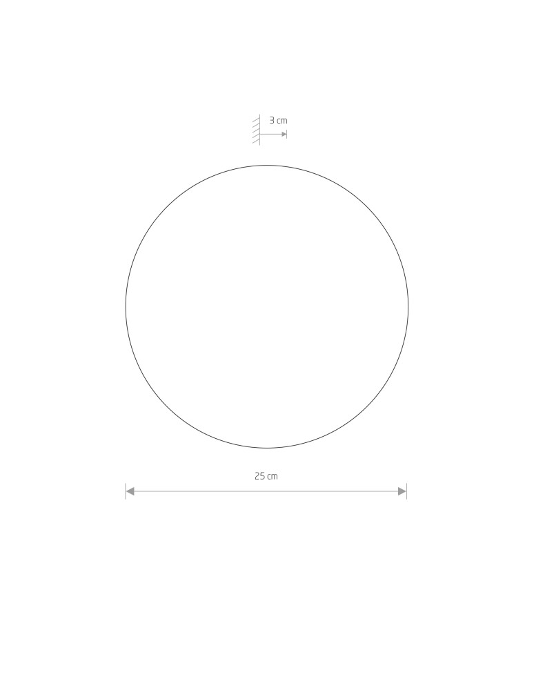 Nowodvorski RING LED M Ścienna Kinkiet Max moc 9W LED  Biały 7638 Nowodvorski RING LED M Ścienna Kinkiet Max moc 9W LED  Biały 7638