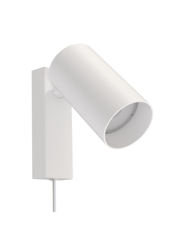 Nowodvorski MONO Ścienna Kinkiet regulowane z włącznikiem Max moc 10W only LED GU10  Biały 7787