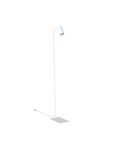 Nowodvorski MONO Podłogowa Max moc 10W only LED GU10  Biały 7704