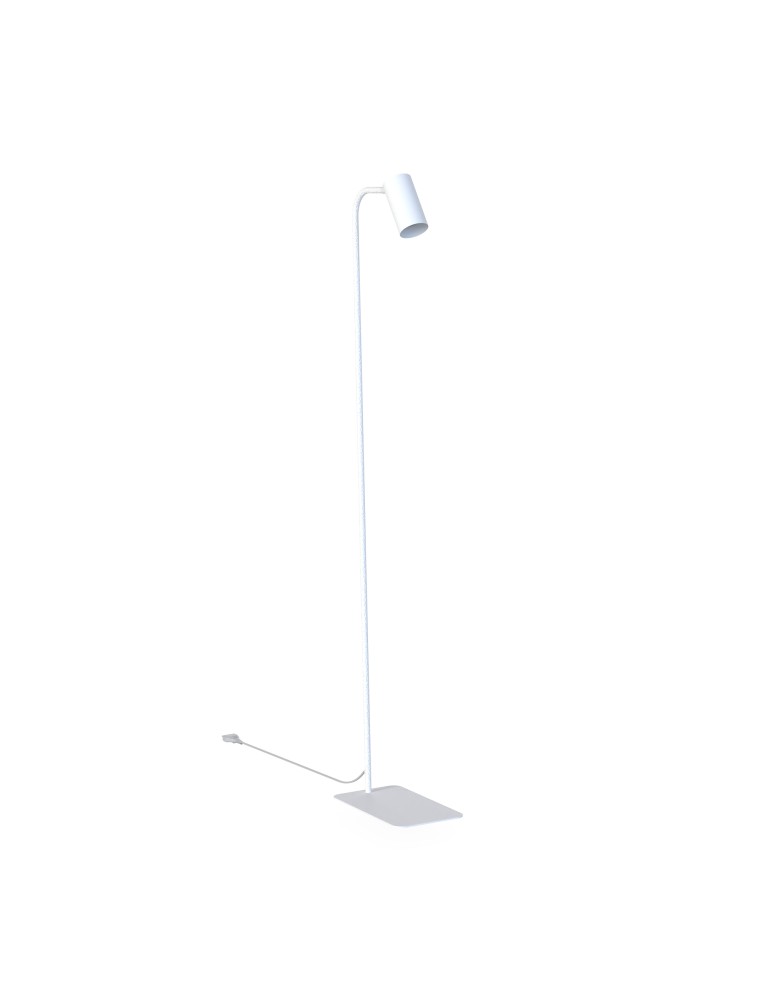 Nowodvorski MONO Podłogowa Max moc 10W only LED GU10  Biały 7704