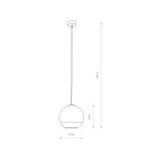 Lampy wiszące - Nowodvorski GLOBE PLUS S Sufitowa Wisząca Max moc 60W E27  Chrom 7605 - product 2
