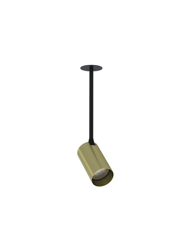 Nowodvorski MONO SURFACE LONG S Spot Podtynkowa Max moc 10W only LED GU10  Mosiądz 7741