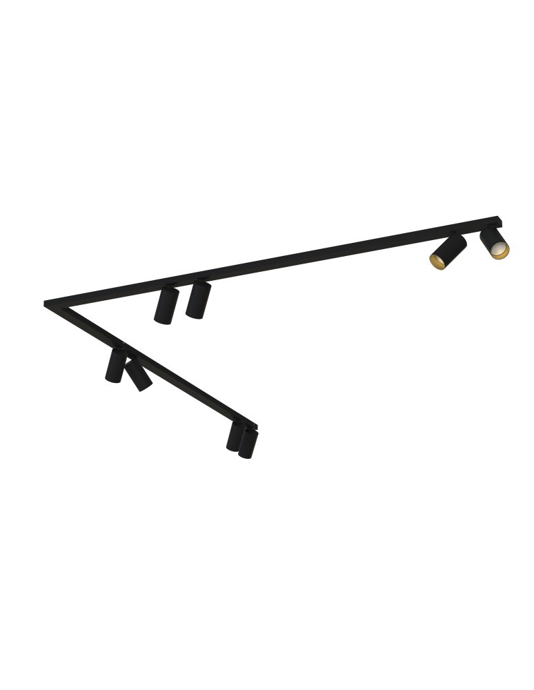 Nowodvorski MONO CORNER 2x150 Reflektor/Spot Max moc 10W only LED GU10  Czarny 7700