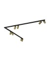 Nowodvorski MONO CORNER 2x150 Reflektor/Spot Max moc 10W only LED GU10  Mosiądz 7755