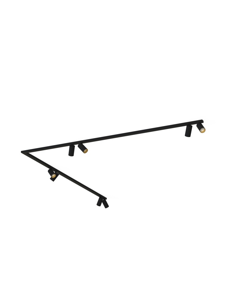 Nowodvorski MONO CORNER 2x200 Reflektor/Spot Max moc 10W only LED GU10  Czarny 7702